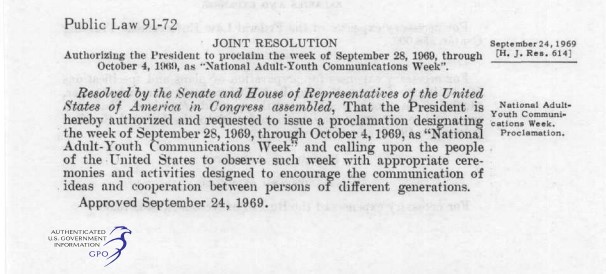 1969-nixon-proclamation-joint-resolution-national-adult-youth-communcation-week-ralph-jaffe