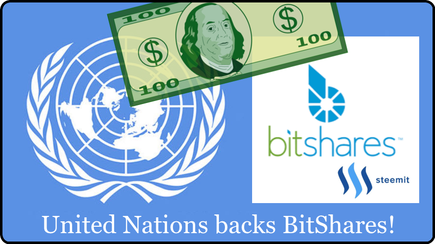 BitShares price through the roof by new year 2018 United Nations backs BitShares to help with previously inaccessible currencies steemit.com nandibear.com $10.00 USD or $100.00 USD